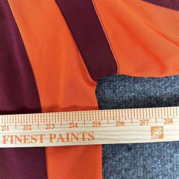 Virginia Tech‎ Hokies Starter Polo Shirt Mens XL Red College Short Sleeve VTG​ - Picture 6 of 7